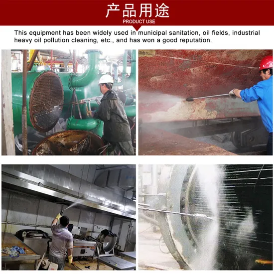  Diesel Heated Hot Water High Pressure Washer 200bar 2900psi 5.5kw Industrial Grease Oil Removal Cleaning Machine 13L/Min 80°C Factory Heavy Duty Equipment OEM
